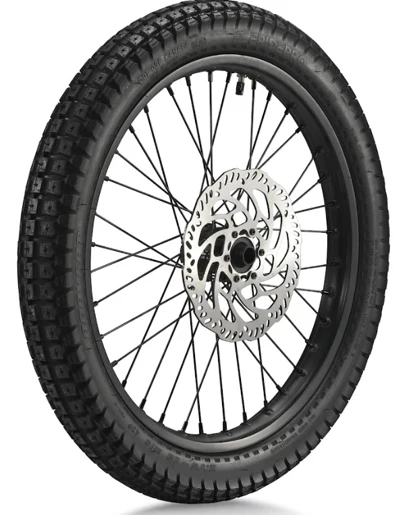 16'' front wheel assembly (j bend hub) black spoke pro s 16'' Front Wheel Assembly Black spoke - Pro S For Sale